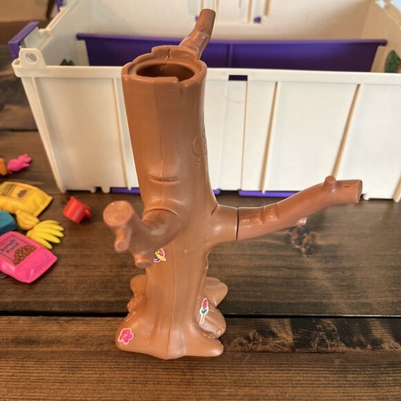 Vintage 1993 Littlest Pet Shop Zoo Playset w/ Zebra set & accessories LPS Kenner - Picture 8 of 15